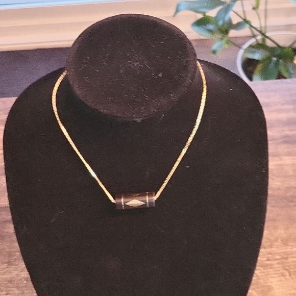 Vintage Coro Barrel Necklace - Picture 1 of 5
